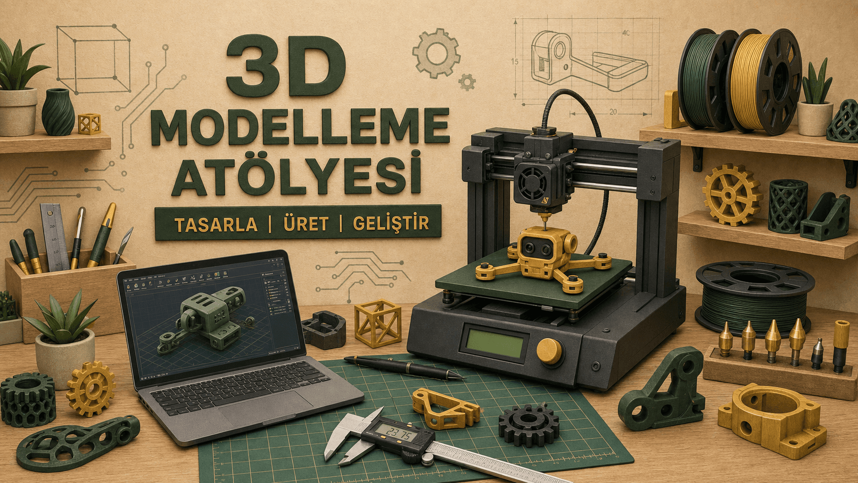 3D Modelleme Atölyesi
