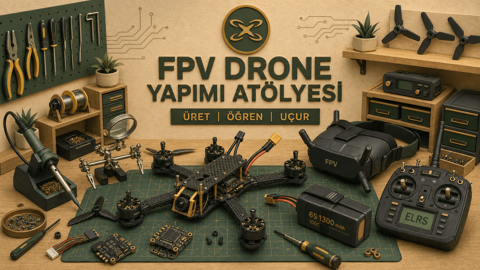 FPV Drone Yapımı Atölyesi