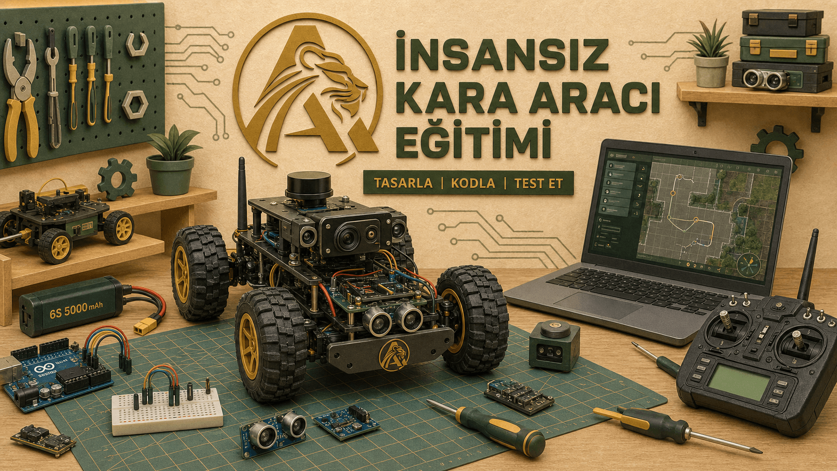 İnsansız Kara Aracı Atölyesi
